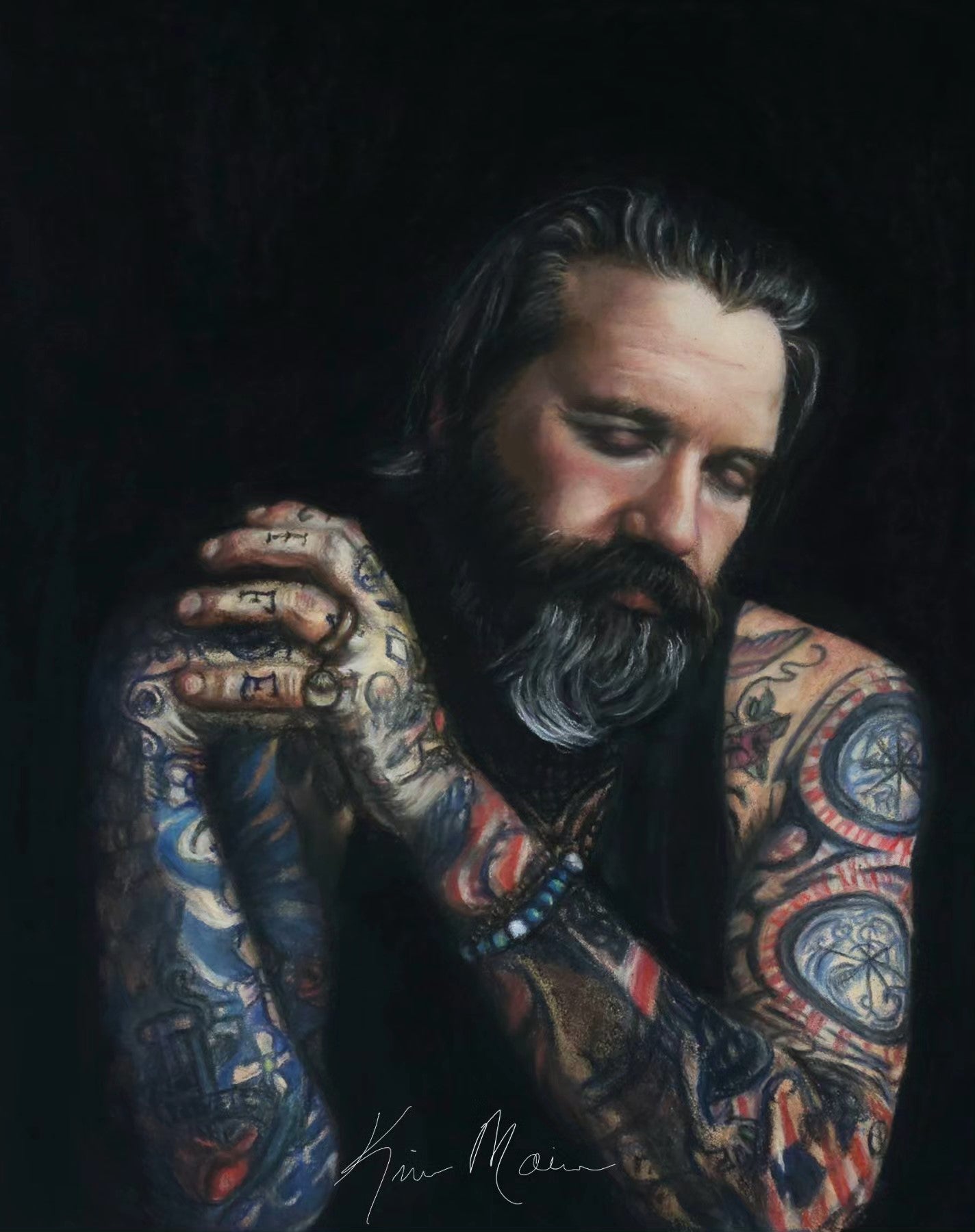 "Meant To Be" Original Portrait of Dallas Green