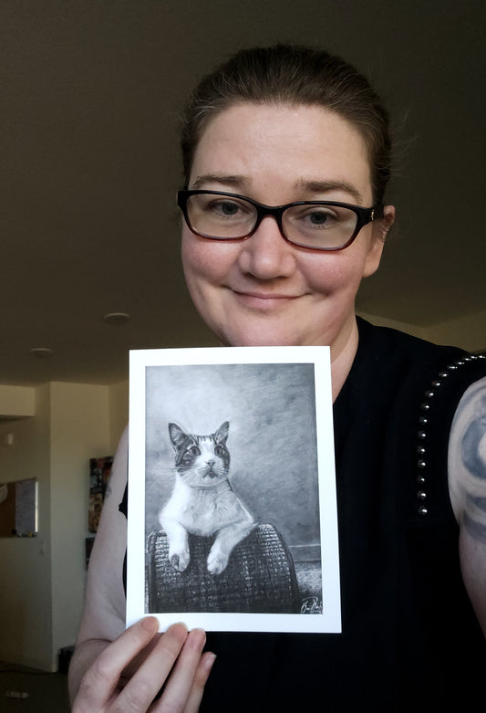 "Waiting" 6"x8" Limited Edition Print