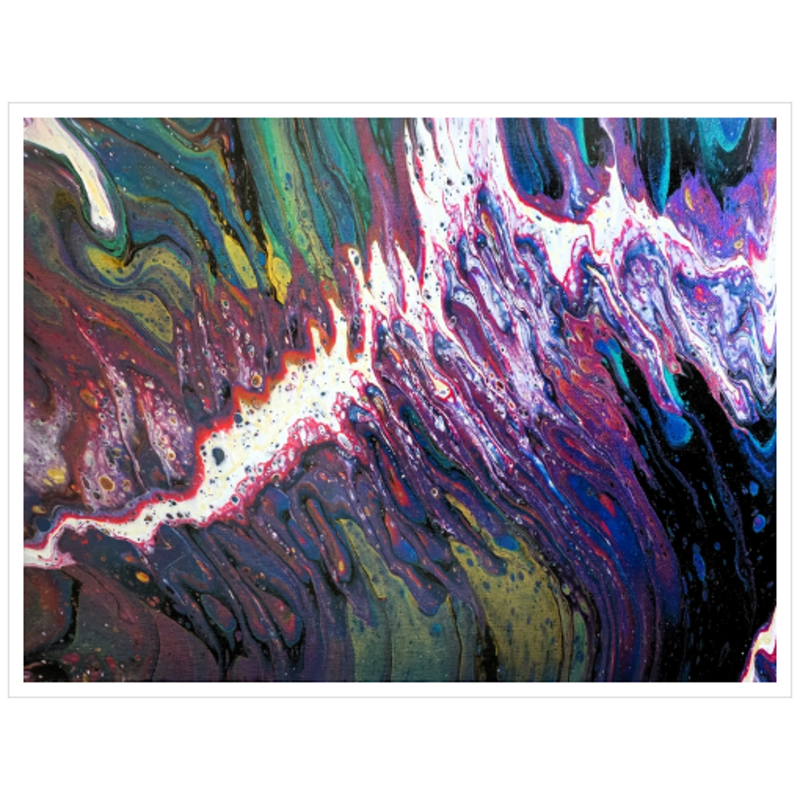 "Fracture" Giclee Canvas and Matte Paper Prints Kristen Roskob Fine Art